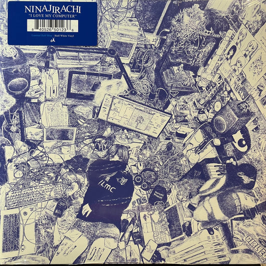 Ninajirachi - I Love My Computer (BLUE/WHITE SPLIT VINYL) | - TECH HOUSE *NEW/COLOR*