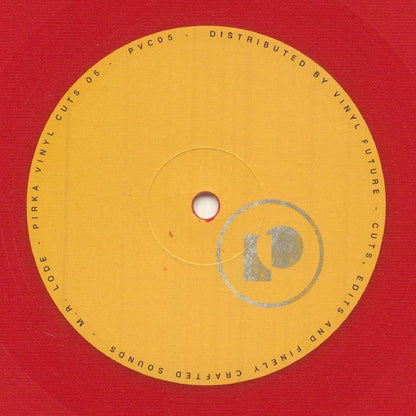 PVC05 (RED VINYL) | Mint (M) Generic - TECH HOUSE *NEW/COLOR*