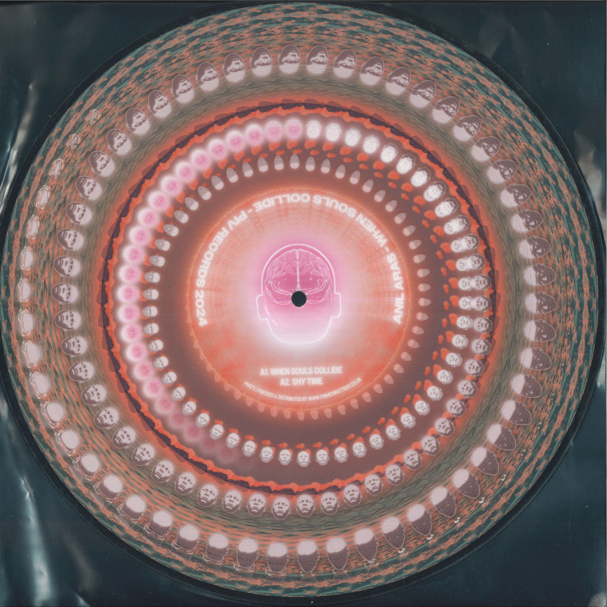 Anil Aras - When Souls Collide (PICTURE DISC VINYL 12" PIV) | NEW - TECH HOUSE *NEW/COLOR*