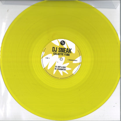 DJ Sneak - Galactic Funk (YELLOW VINYL 12" Phonogramme) | NEW - TECH HOUSE *NEW/COLOR*
