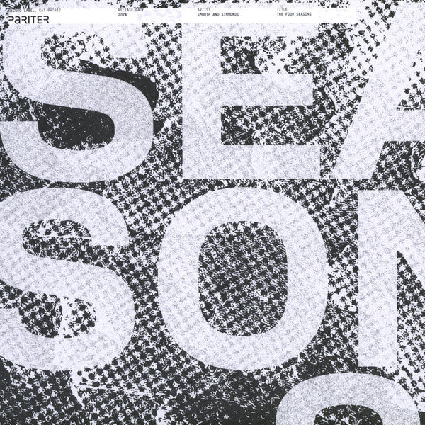 Smooth & Simmonds - The Four Seasons | Mint (M) Mint (M) - TECH HOUSE *NEW*