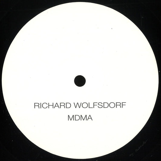 Richard Wolfsdorf - MDMA / BOSCH (VINYL 12" Sei es Drum) | NEW Mint (M) Mint (M) - TECH HOUSE *NEW*