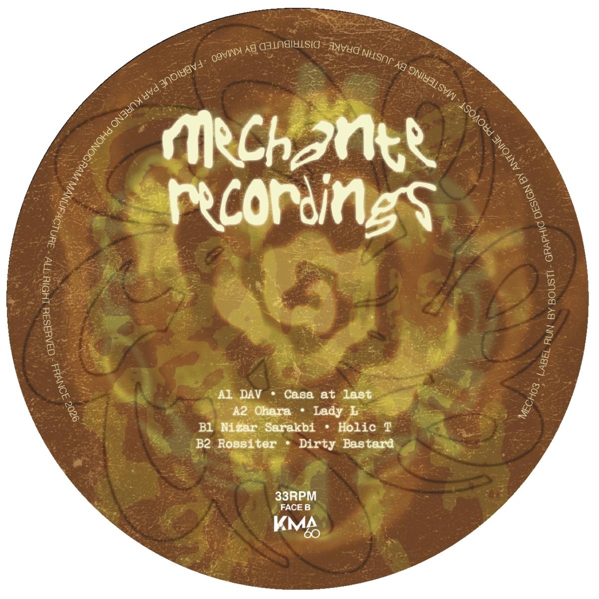 Various - (PRESALE 11/6/26) MECH03 (VINYL 12" Méchante) | NEW - TECH HOUSE *NEW*