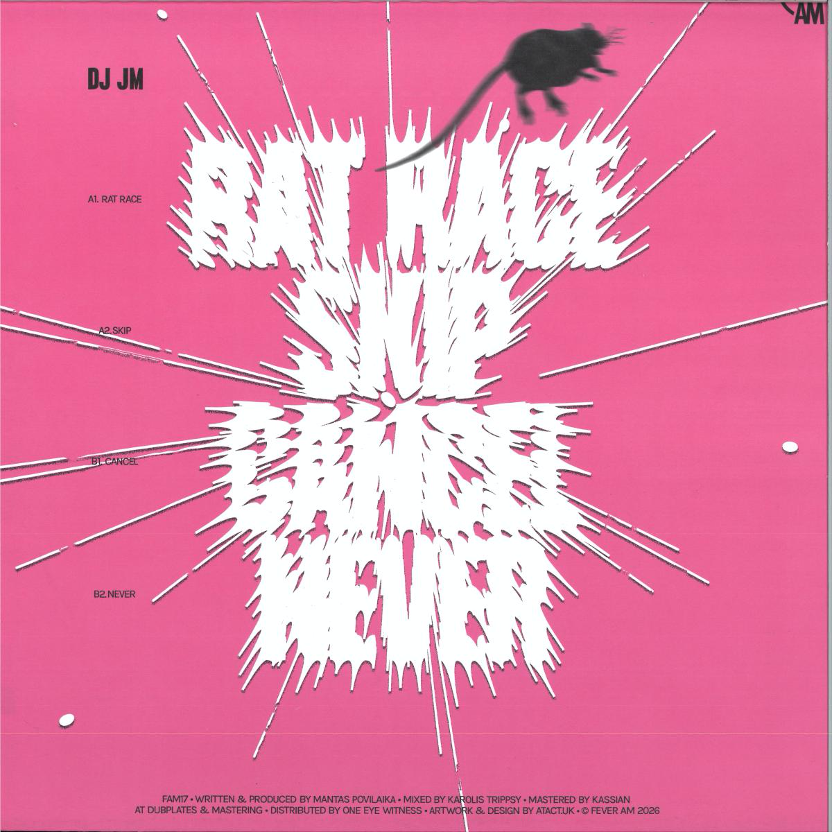 DJ JM - (PRESALE) Rat Race (VINYL) | Mint (M) Mint (M) - TECH HOUSE *NEW*