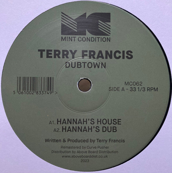 Dubtown (VINYL 12") | Mint (M) Mint (M) - TECH HOUSE *NEW*