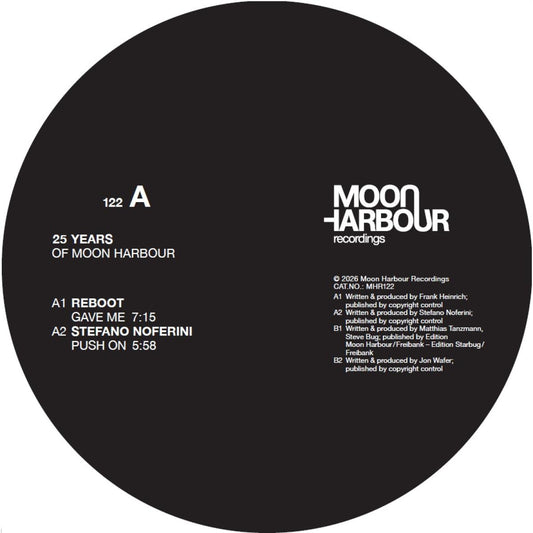 Various - (PRESALE 12/7/26) 25 Years Of Moon Harbour Part 2 (VINYL 12" Moon Harbour) | NEW - TECH HOUSE *NEW*