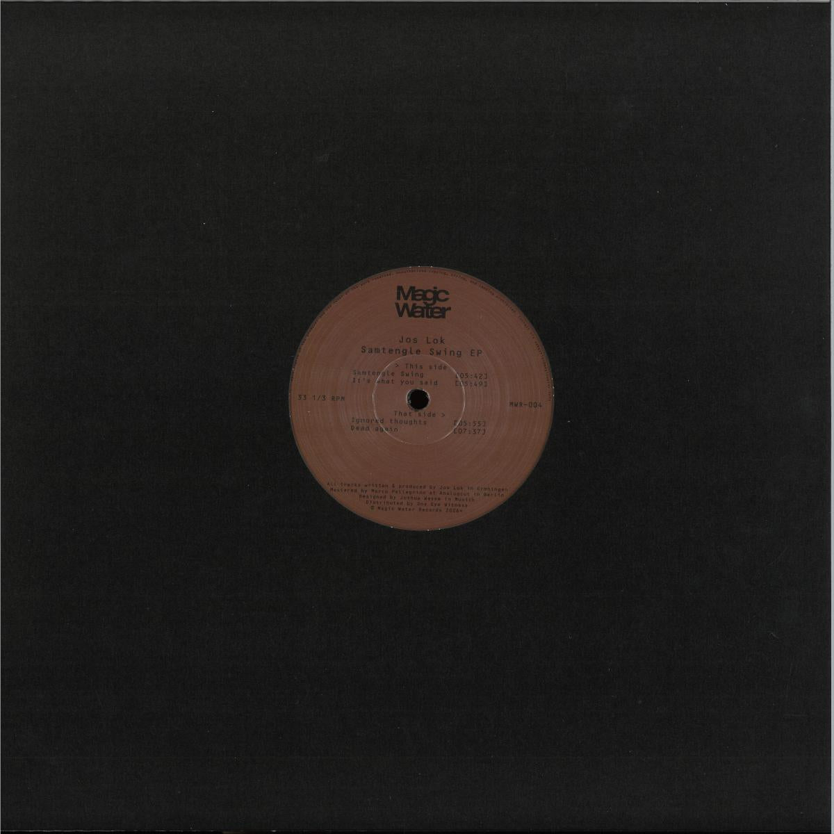 Jos Lok - (PRESALE 11/20/26) Samtengle Swing (VINYL 12" Magic Water) | NEW - TECH HOUSE *NEW*