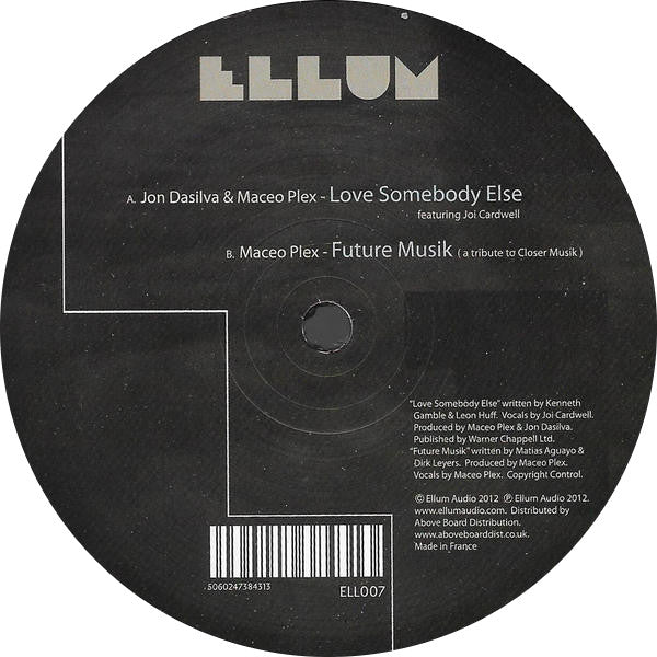 Love Somebody Else (VINYL) | Mint (M) Generic - TECH HOUSE *NEW*
