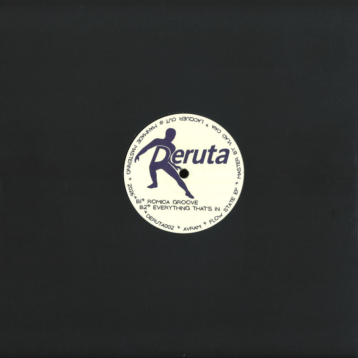 Avram - Flow State EP (VINYL 12" Deruta) | NEW Mint (M) Mint (M) - TECH HOUSE *NEW*