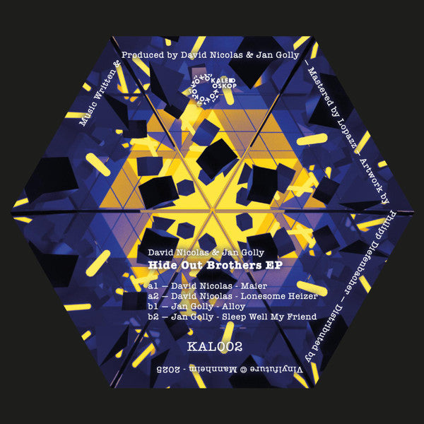 Hide Out Brothers EP (VINYL 12") | Mint (M) Mint (M) - TECH HOUSE *NEW*