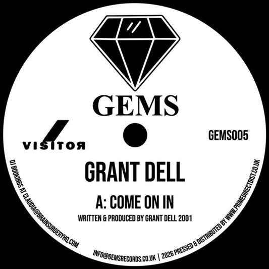 Grant Dell - (PRESALE 5/22/26) Come On In / We Go deep (VINYL) | Mint (M) Mint (M) - TECH HOUSE *NEW*