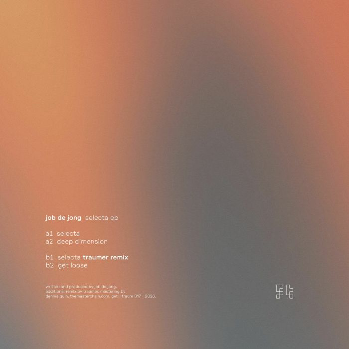 Job De Jong - (PRESALE 7/20/26) Selecta (VINYL) | Mint Mint - TECH HOUSE *NEW*