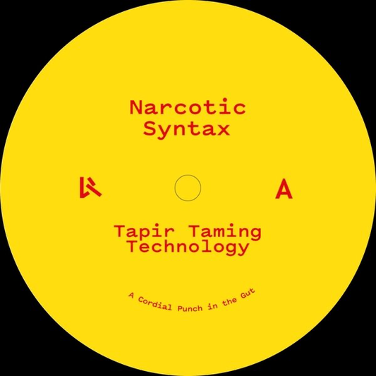 (PRESALE 6/8/26) Tapir Taming Technology EP (VINYL) | Mint (M) Mint (M) - TECH HOUSE *NEW*