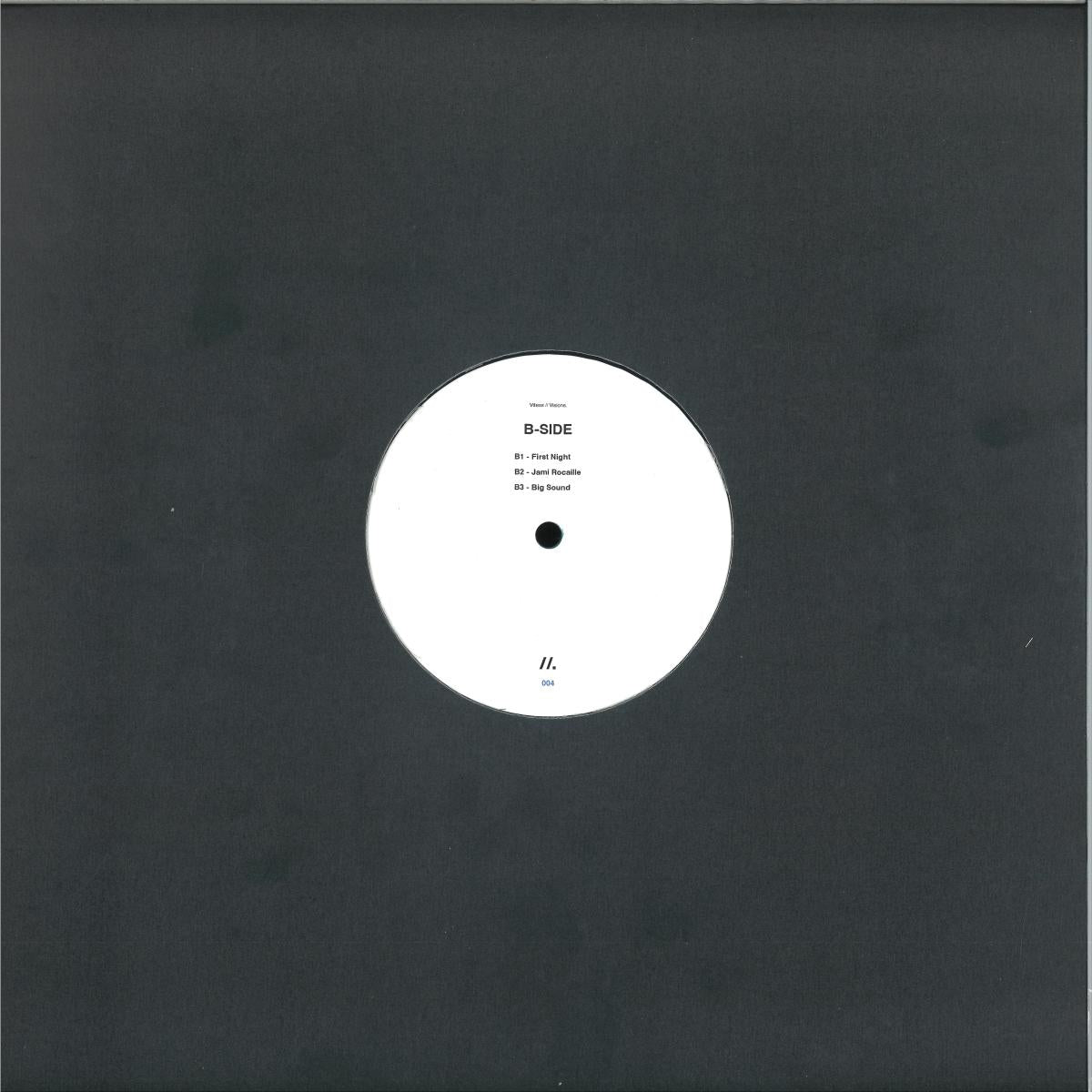 Vitess - Visions (BLUE VINYL 12" Homegrown) | NEW - TECH HOUSE *NEW*