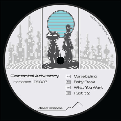 Horsemen - (PRESALE 11/6/26) Parental Advisory (VINYL 12" Deep Steppe) | NEW - TECH HOUSE *NEW*