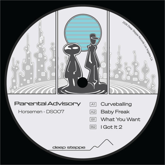 Horsemen - (PRESALE 11/6/26) Parental Advisory (VINYL 12" Deep Steppe) | NEW - TECH HOUSE *NEW*