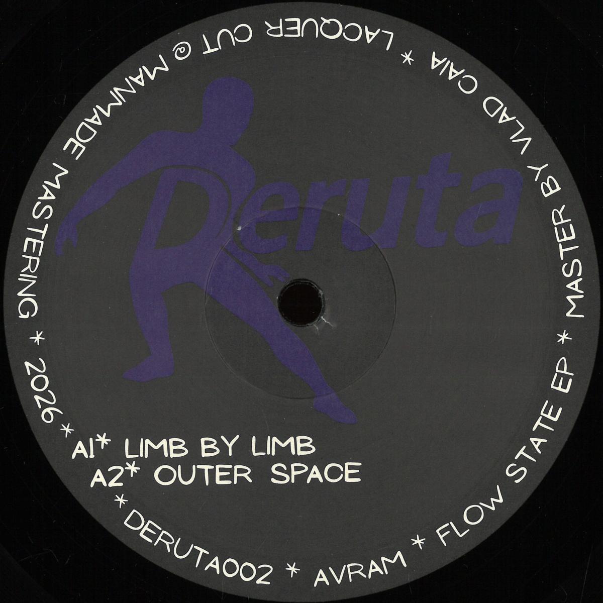 Avram - Flow State EP (VINYL 12" Deruta) | NEW Mint (M) Mint (M) - TECH HOUSE *NEW*
