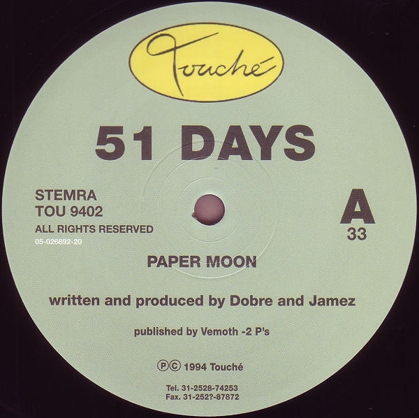 Paper Moon (VINYL) | Mint (M) Generic - TECH HOUSE *NEW*