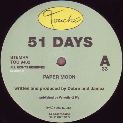 Paper Moon (VINYL) | Mint (M) Generic - TECH HOUSE *NEW*