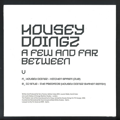 Housey Doingz - A Few And Far Between V (VINYL 12" Sushitech) | NEW Mint (M) Mint (M) - TECH HOUSE *NEW*