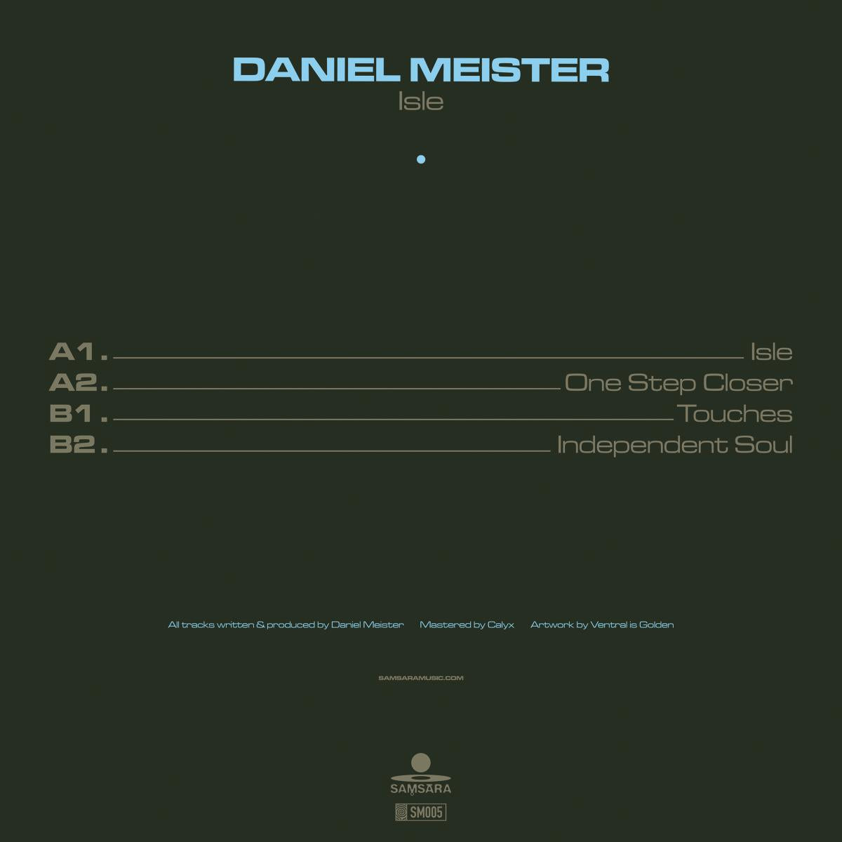 Daniel Meister - Isle (VINYL 12" Samsara Music) | NEW - TECH HOUSE *NEW*