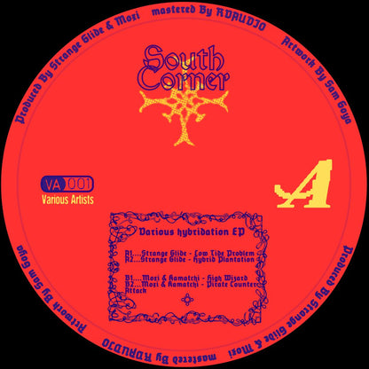 Strange Glide / Moxi & Kamatchi - (PRESALE TBD) Various Hybridation (VINYL 12" SouthCorner) | NEW - TECH HOUSE *NEW*