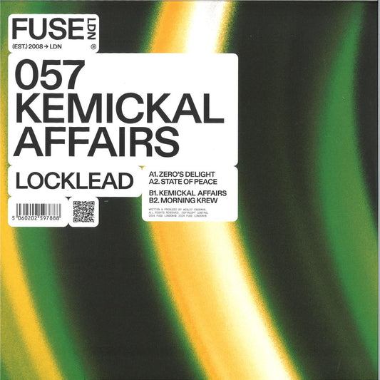 Locklead - Kemickal Affairs (VINYL 12" Fuse London) | NEW Mint (M) Mint (M) - TECH HOUSE *NEW*