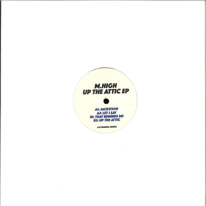 M.High - Up The Attic (VINYL 12" Heavy House Society) | NEW - TECH HOUSE *NEW*