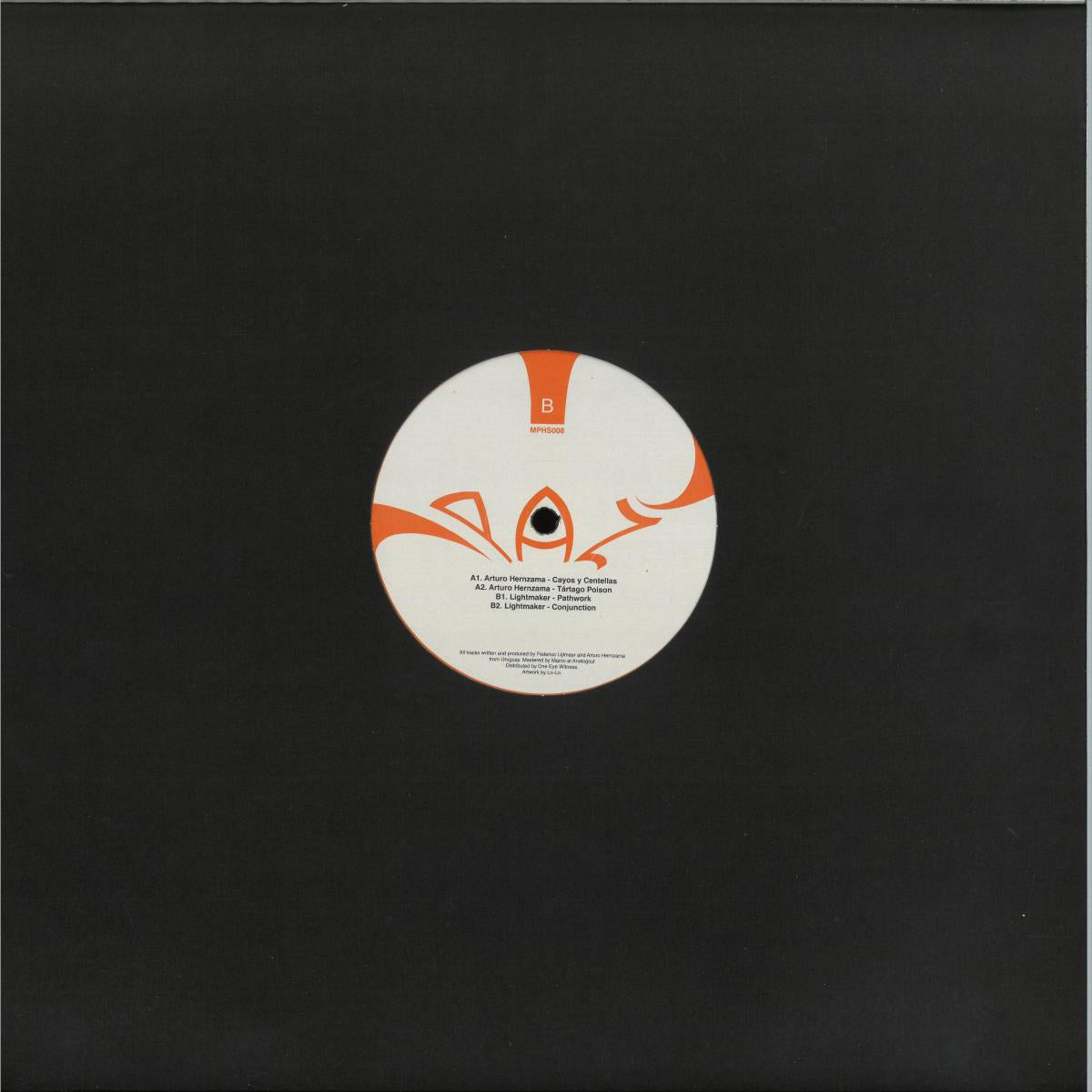 Arturo Hernzama & Lightmaker - Paz (VINYL 12" Mephis) | NEW Mint (M) Mint (M) - TECH HOUSE *NEW*