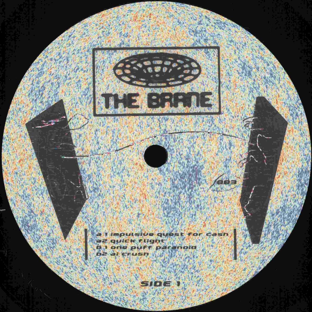 Youandewan - The Brane 003 (VINYL 12" The Brane BRANE003 2026) | NEW - TECH HOUSE *NEW*