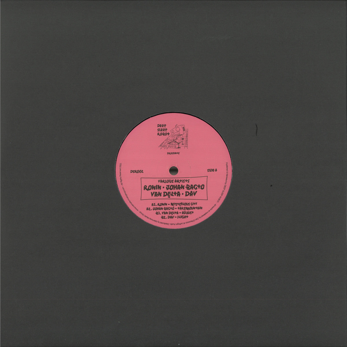 Various - Ronin + Johan Bacto + Van Delta + Dav (VINYL 12" Deep Sleep Robot) | NEW - TECH HOUSE *NEW*