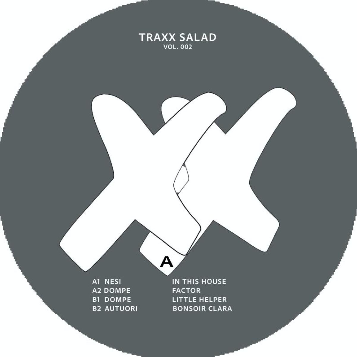 Various - (PRESALE TBD) Traxx Salad Vol. 2 (VINYL) | Mint (M) Mint (M) - TECH HOUSE *NEW*