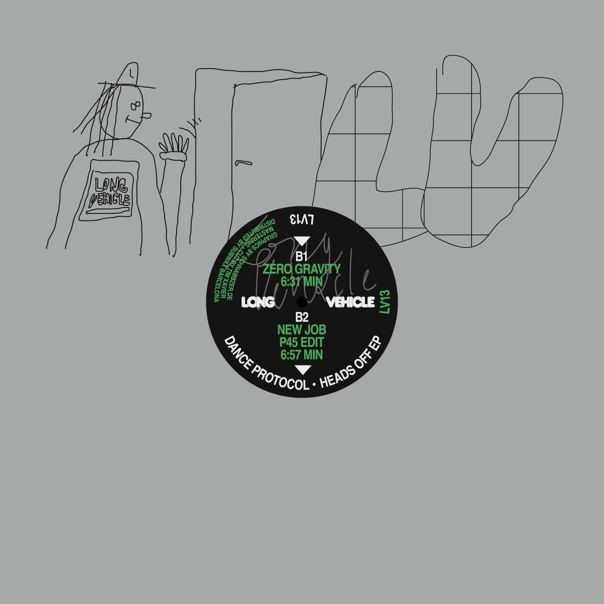 Dance Protocol - (PRESALE TBD) Heads Off (VINYL 12" Long Vehicle) | NEW - TECH HOUSE *NEW*