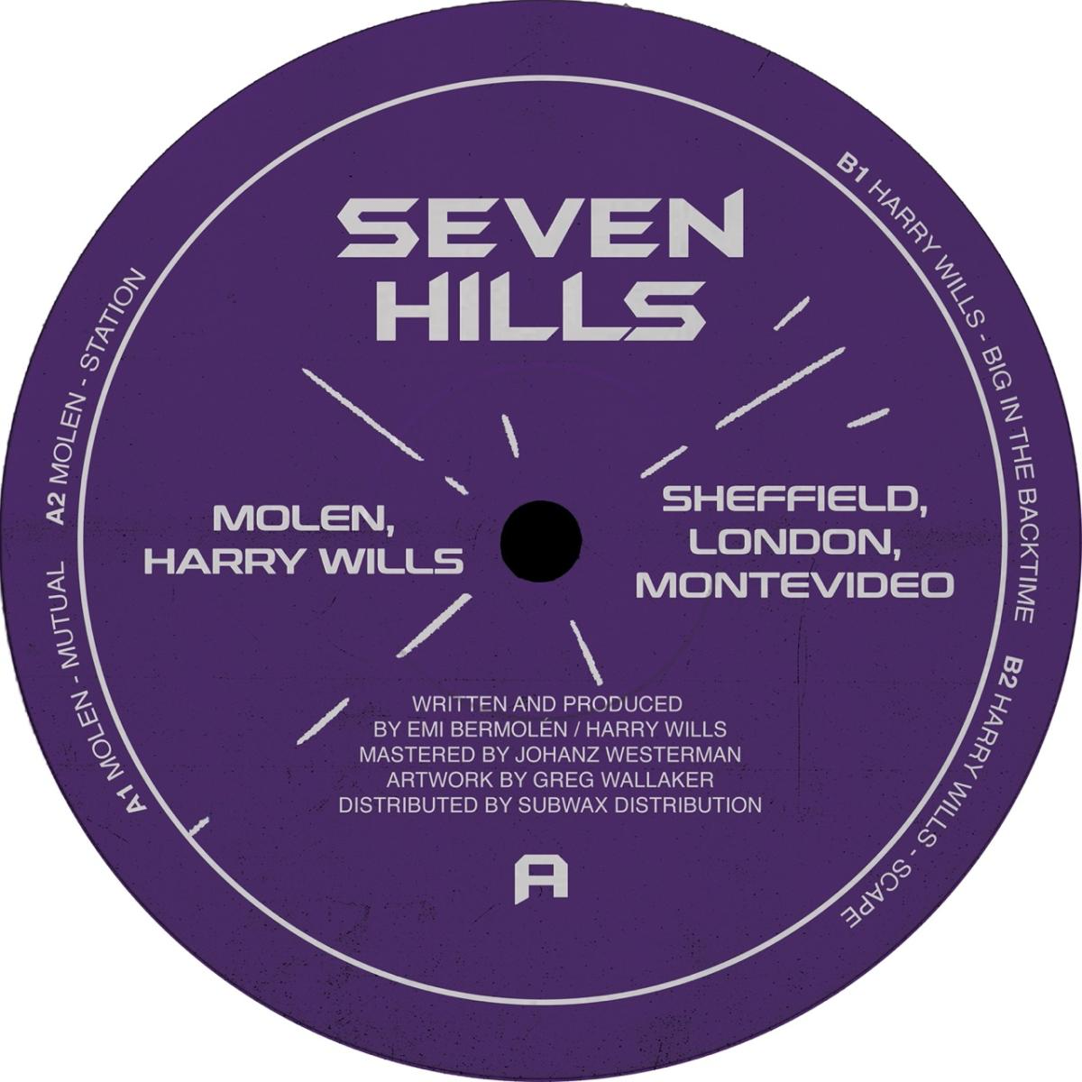 Molen / Harry Wills - (PRESALE 6/16/26) Sheffield, London, Montevideo (VINYL) | Mint (M) Mint (M) - TECH HOUSE *NEW*