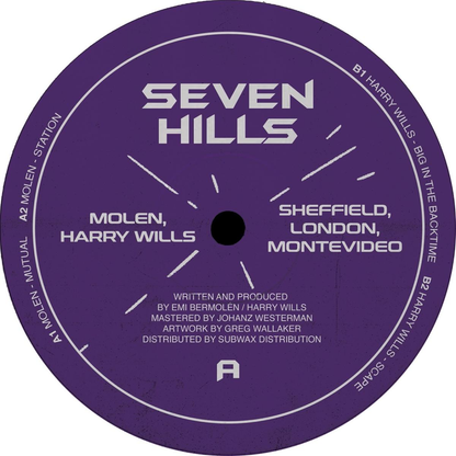 Molen / Harry Wills - (PRESALE 6/16/26) Sheffield, London, Montevideo (VINYL) | Mint (M) Mint (M) - TECH HOUSE *NEW*