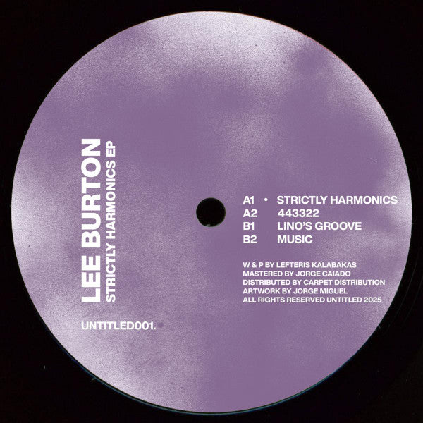 Strictly Harmonics EP (VINYL) | - TECH HOUSE *NEW*