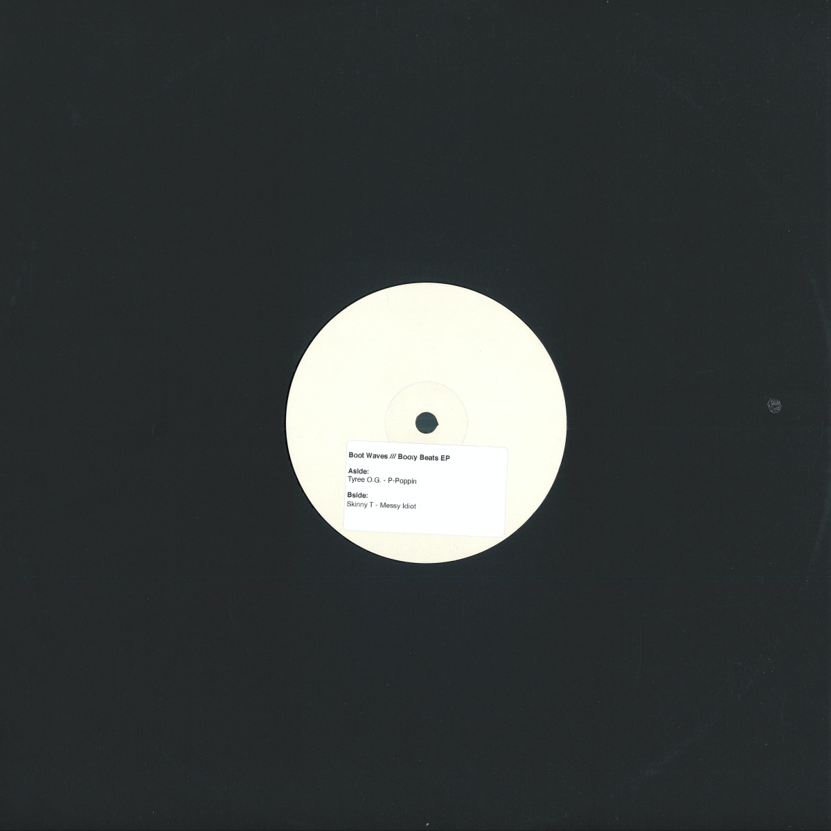 Various - Booty Beats EP (VINYL) | Mint (M) Generic - TECH HOUSE *NEW*