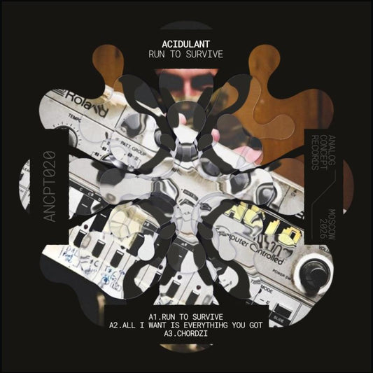 Acidulant - (PRESALE TBD) Run To Survive (VINYL 12" Analog Concept ANCPT020) | NEW - TECH HOUSE *NEW*