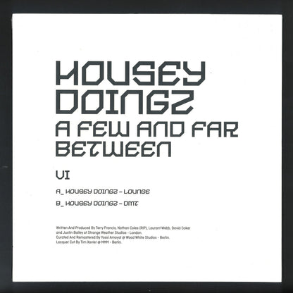 Housey Doingz - A Few And Far Between VI (VINYL 10" Sushitech) | NEW - TECH HOUSE *NEW*