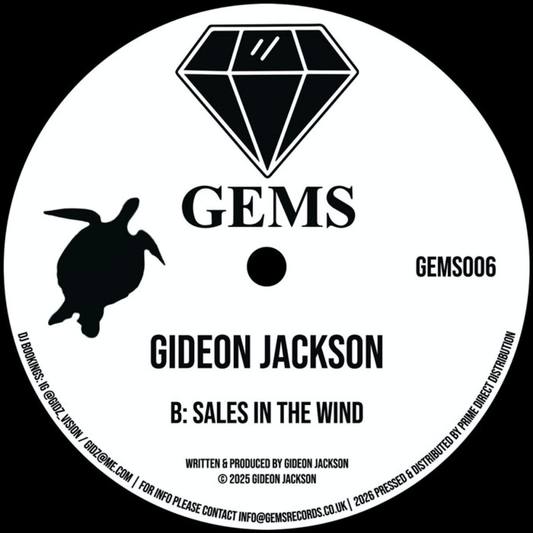 Gideon Jackson - (PRESALE 7/20/26) Helpless / Sales In The Wind (VINYL) | Mint Mint - TECH HOUSE *NEW*