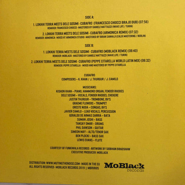 Cubafro Remixes (VINYL 12") | - TECH HOUSE *NEW*