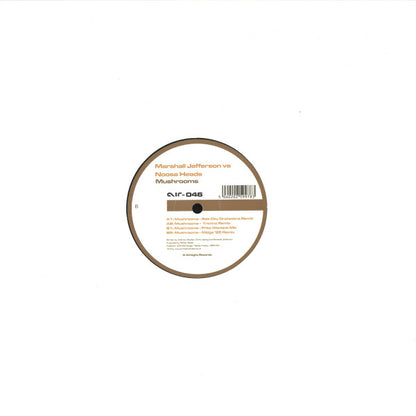 Mushrooms (VINYL - 2025) | Mint (M) Generic - TECH HOUSE *NEW*
