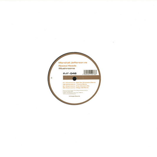 Mushrooms (VINYL - 2025) | Mint (M) Generic - TECH HOUSE *NEW*