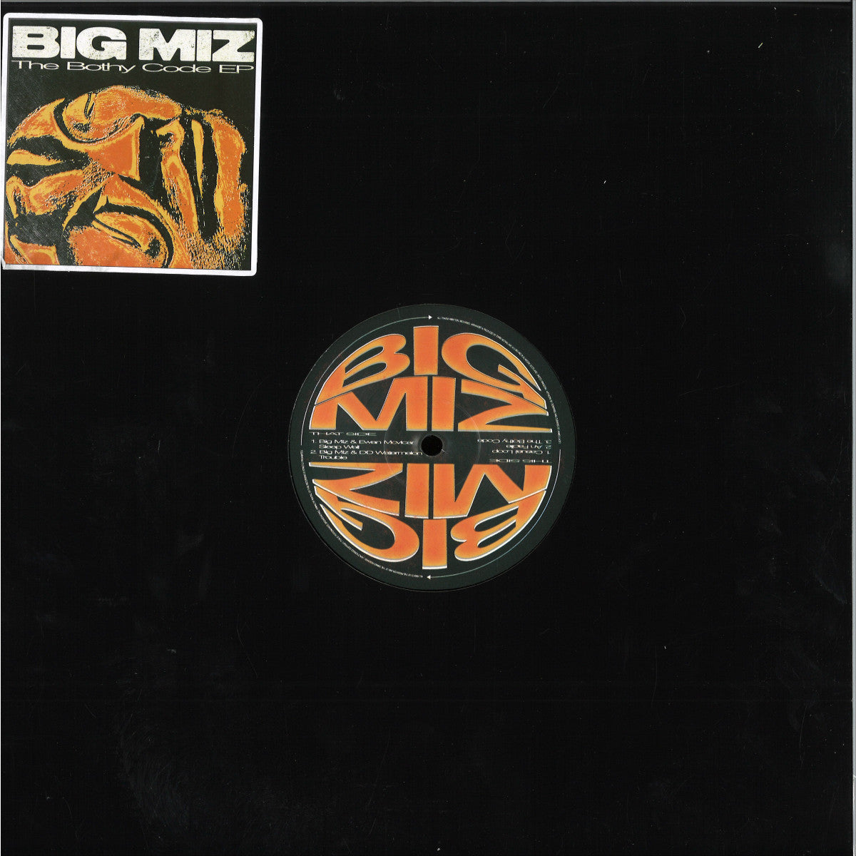 Big Miz - The Bothy Code (VINYL 12" Miz) | NEW - TECH HOUSE *NEW*
