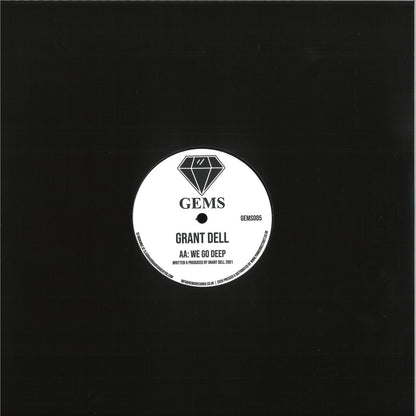 Grant Dell - Come On In / We Go deep (VINYL 12" GEMS GEMS005) | NEW Mint (M) Mint (M) - TECH HOUSE *NEW*