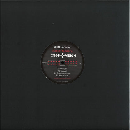 Brett Johnson - Broken Machine (VINYL 12" 20:20 Vision) | NEW - TECH HOUSE *NEW*