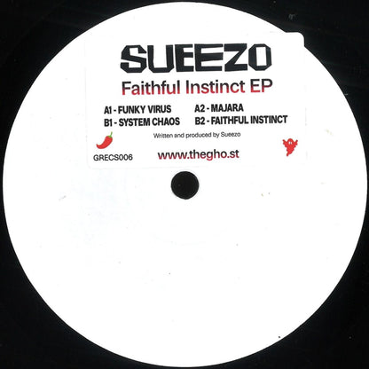 Sueezo - Faithful Instinct (VINYL 12" Ghost Recs GRECS006) | NEW - TECH HOUSE *NEW*