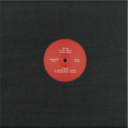 Igna / Santiago Ritacco - TSCL005 (VINYL 12" Toscal) | NEW - TECH HOUSE *NEW*