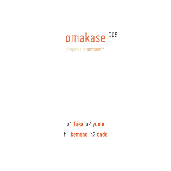 Okmakase 005 (VINYL) | Mint (M) Mint (M) - TECH HOUSE *NEW*