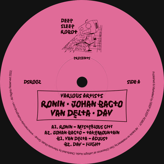 Ronin + Johan Bacto + Van Delta + Dav | Mint (M) Generic - TECH HOUSE *NEW*